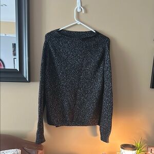 Roots Black and Gray Knit Sweater